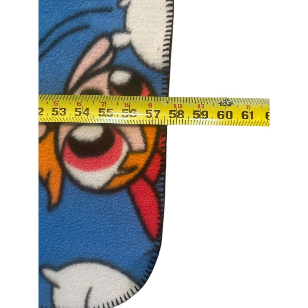 Y2K Power Puff Girls Blanket Lap Throw Fleece Graphic Cartoon Network 4’ X 5’ - Picture 5 of 6